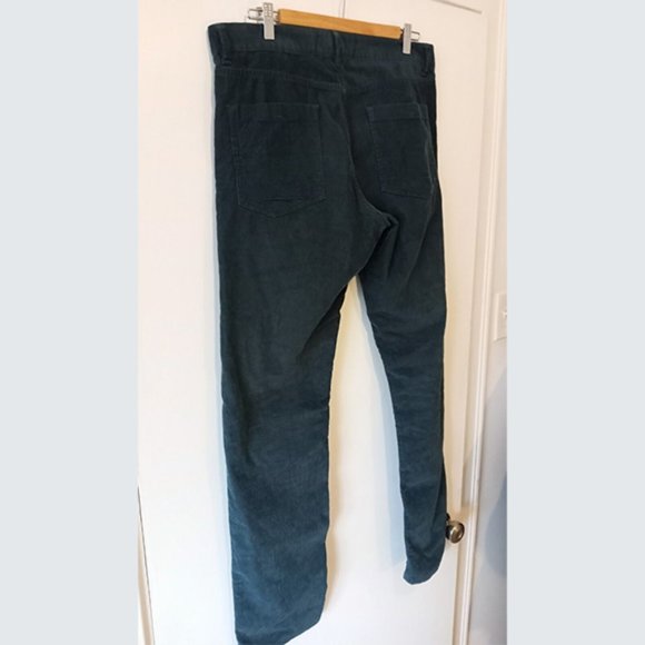 THEORY - Blue corduroy velvet pants - Size 33 - Picture 3 of 14